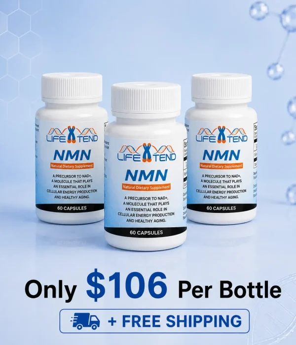 NMN Supplement Bottles with Free Shipping